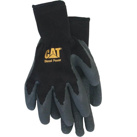 CAT GLOVES RAINWEAR BOSS MFG Extra Large Cotton Latex Coated Palm Gloves CAT01 CAT017400J